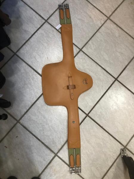 Pfiff Stollengurt aus Leder hellbraun